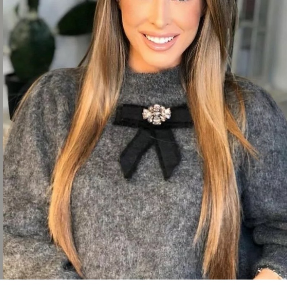Zara Soft Feel Sweater with Bow